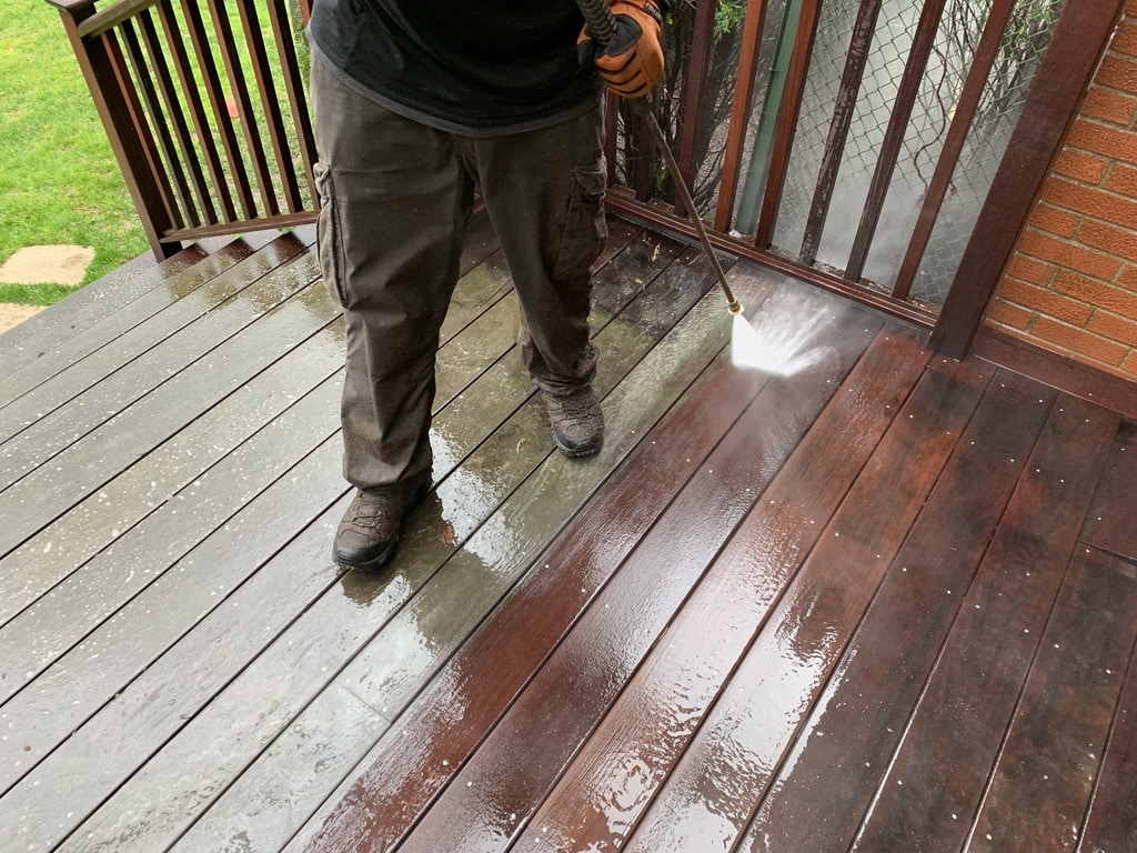 Ipe Deck Cleaning Lincoln Park