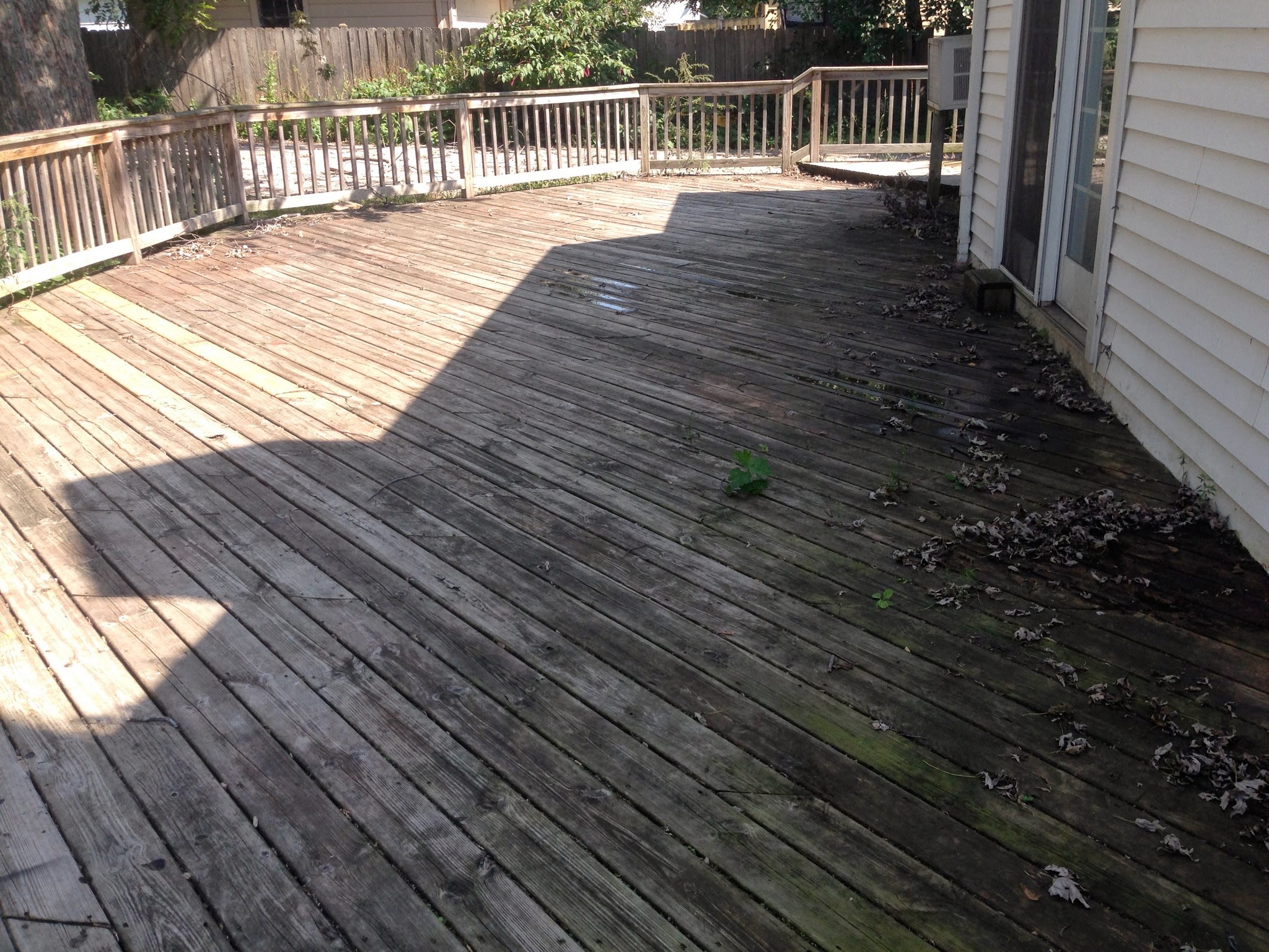 Deck Cleaning Before Lincoln Park Chicago