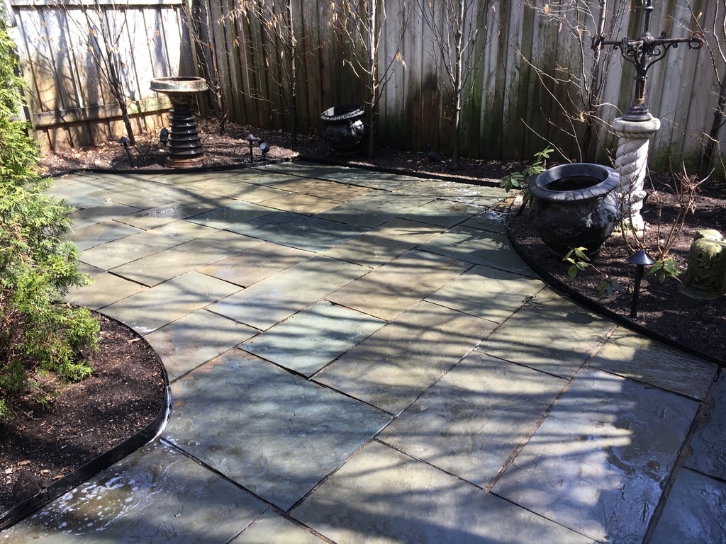 Bluestone Patio Cleaning Lincolon Park Chicago